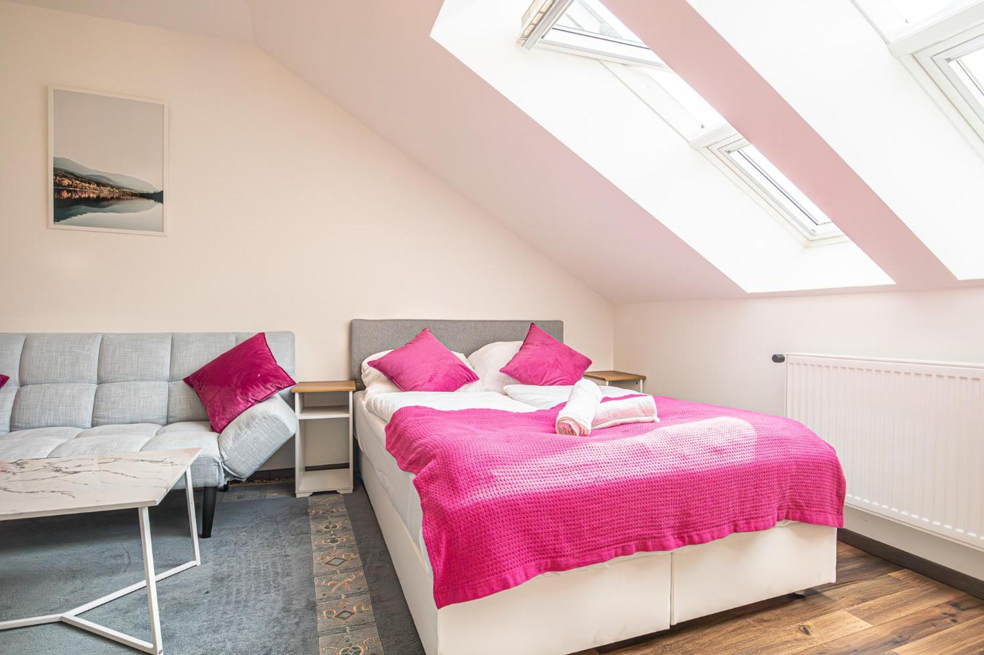 Airy Attic Apt.: Stylish Studio At Penzing Area Viena Exterior foto